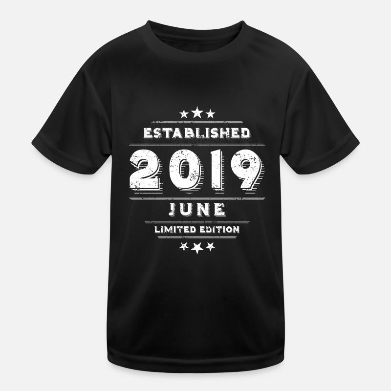 Geburtstag im Juni 2019 - June Kinder Funktions-T-Shirt