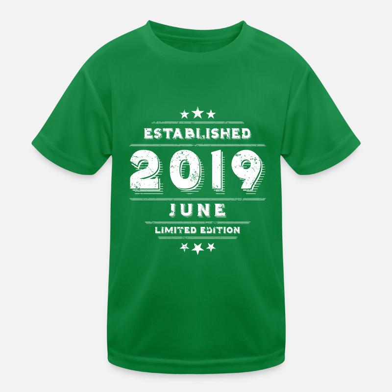 Birthday in June 2019 - June Kids Functional T-Shirt