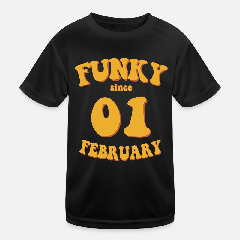 Funky Birthday: Février 2001 - Flower Power T-shirt sport Enfant