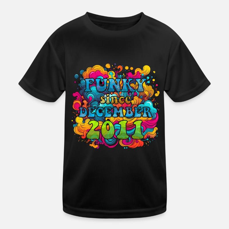 Funky Birthday: December 2011 - Psychadelic Kids Functional T-Shirt