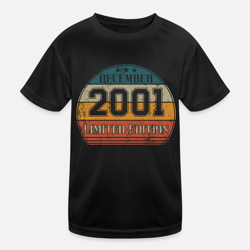 Anniversaire - Edition Limitée Décembre 2001 T-shirt sport Enfant