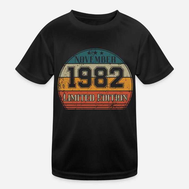 Anniversaire - Édition limitée Novembre 1982 T-shirt sport Enfant