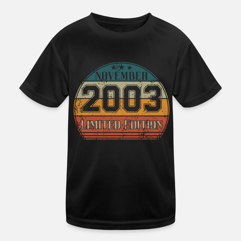 Anniversaire - Edition Limitée Novembre 2003 T-shirt sport Enfant