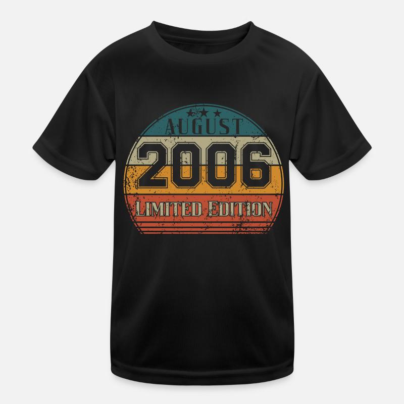 Birthday - Limited Edition August 2006 Kids Functional T-Shirt