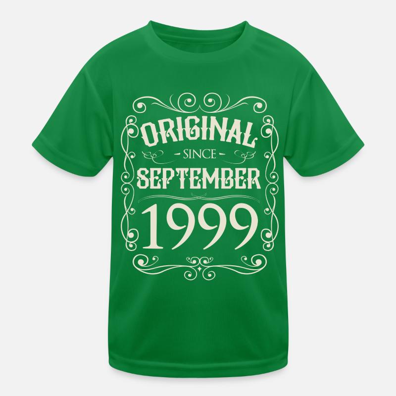 Vintage - Original since September 1999 Birthday Kids Functional T-Shirt
