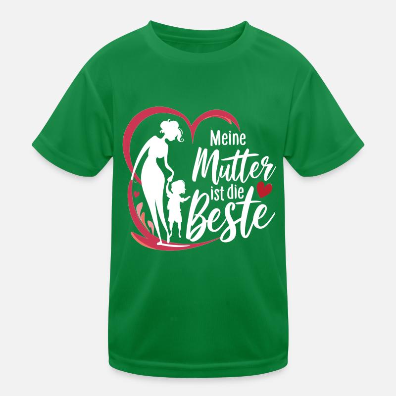 Fête des mères Ma mère est la meilleure T-shirt sport Enfant