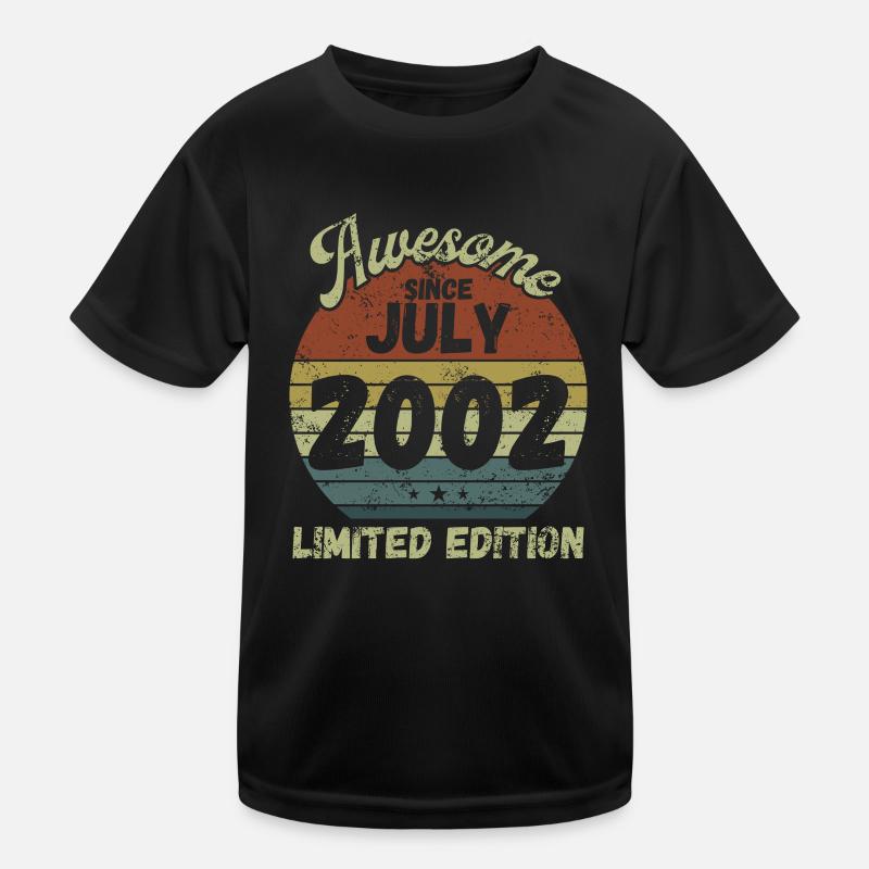 Awesome since July 2002 - Birthday Kids Functional T-Shirt
