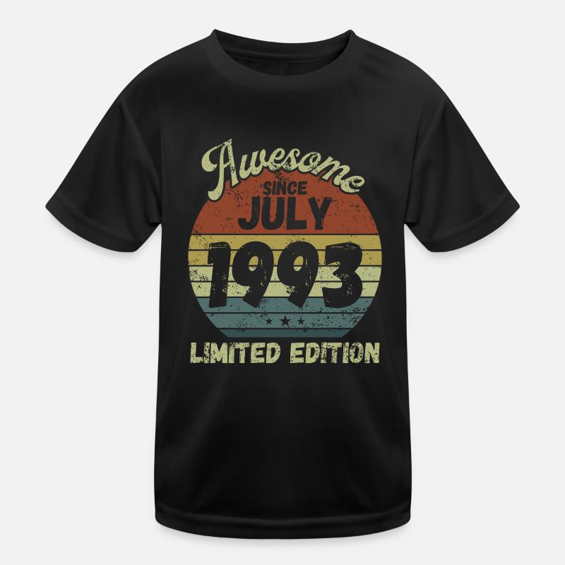 Awesome since July 1993 - Geburtstag Kinder Funktions-T-Shirt