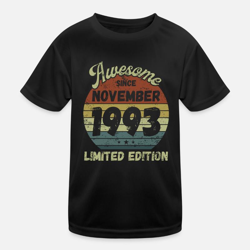 Awesome since November 1993 - Geburtstag Kinder Funktions-T-Shirt