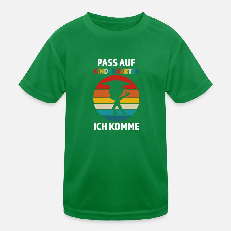 Kindergarten Anfang Kindergartenkind Geschenk Kinder Funktions-T-Shirt