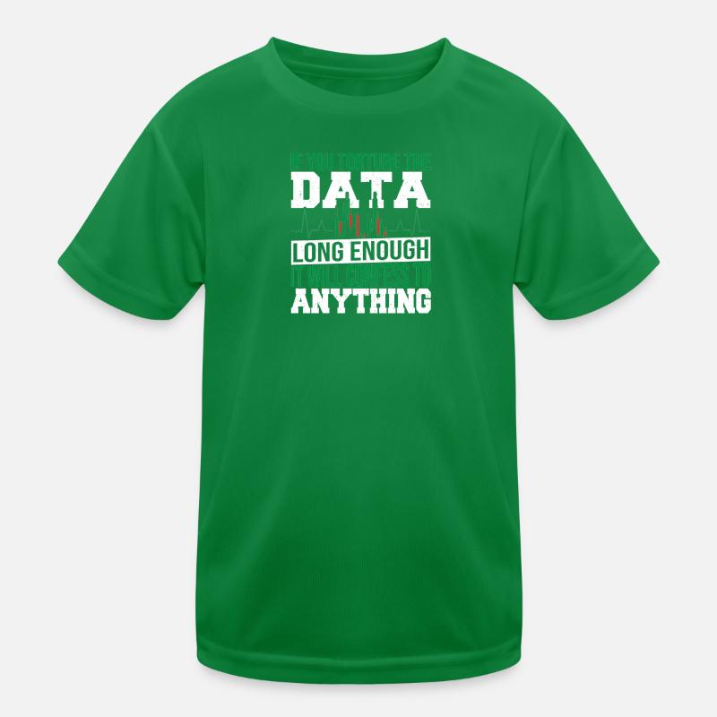 Analyse des données Intégration des données Science des données T-shirt sport Enfant