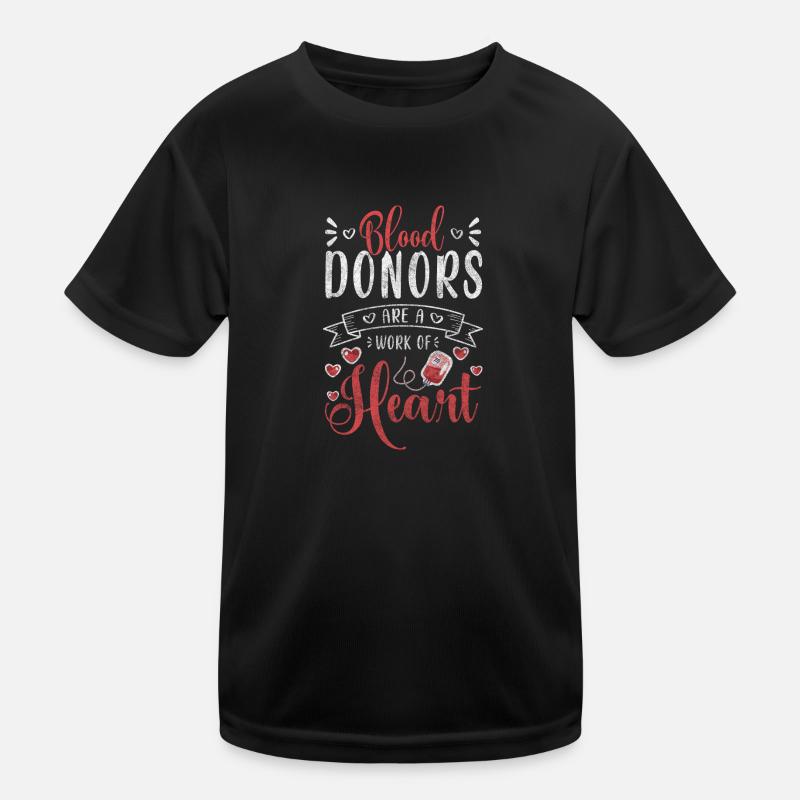 Donneurs de sang ensemble T-shirt sport Enfant