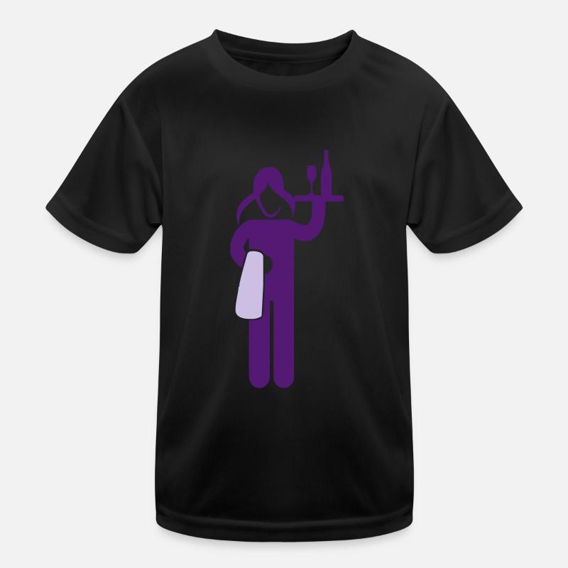 waitress Kids Functional T-Shirt