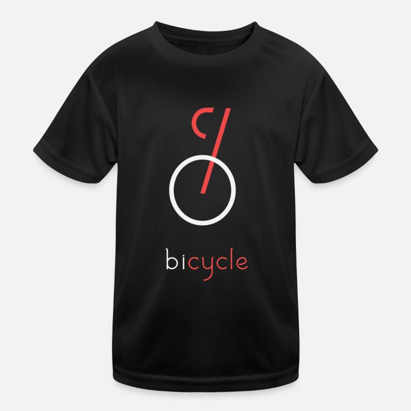 Bicycle Bicycle Wheel Kids Functional T-Shirt