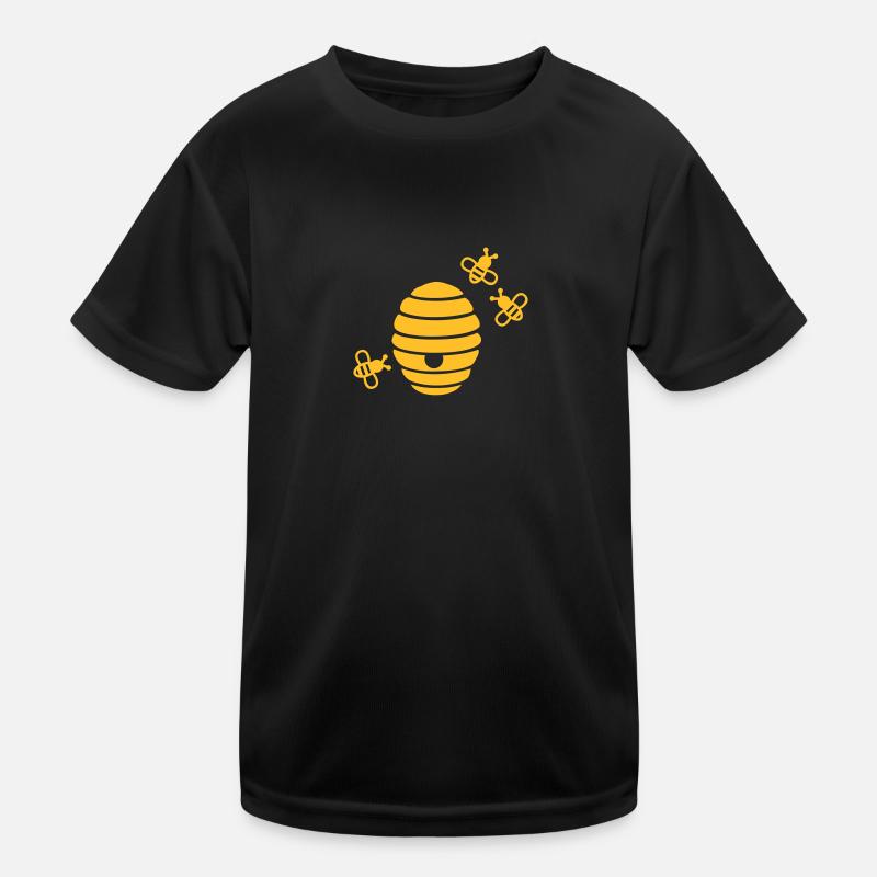 Bienen Kinder Funktions-T-Shirt