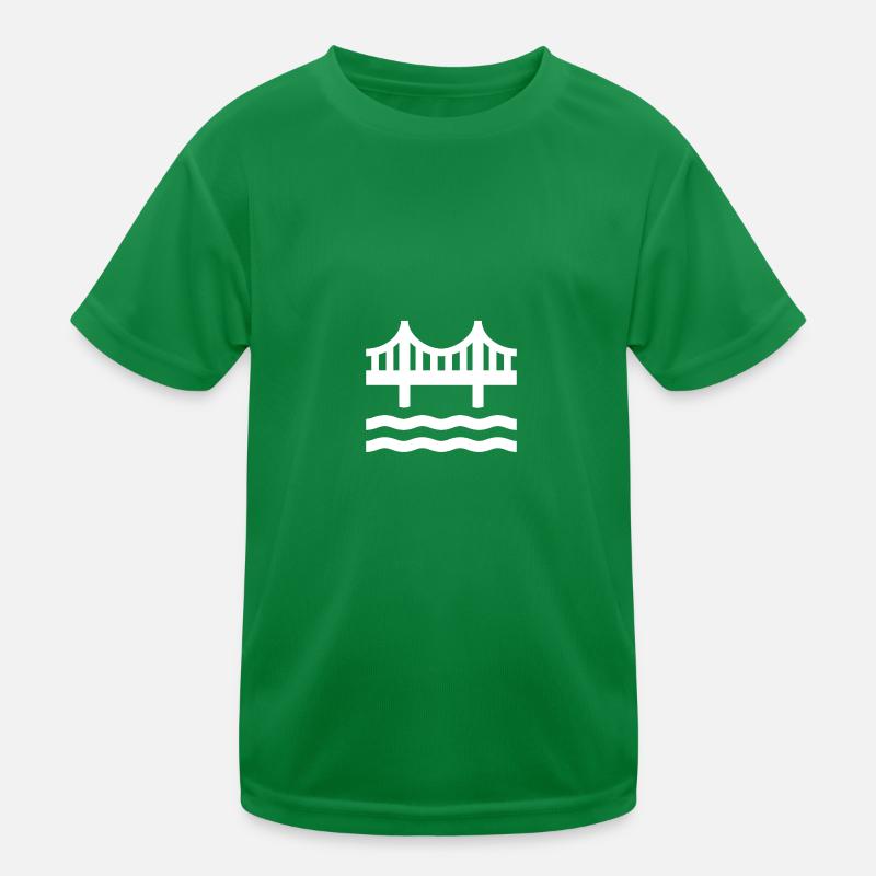 Paysage de pont T-shirt sport Enfant