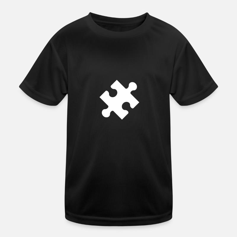 Puzzle Stueck Kinder Funktions-T-Shirt