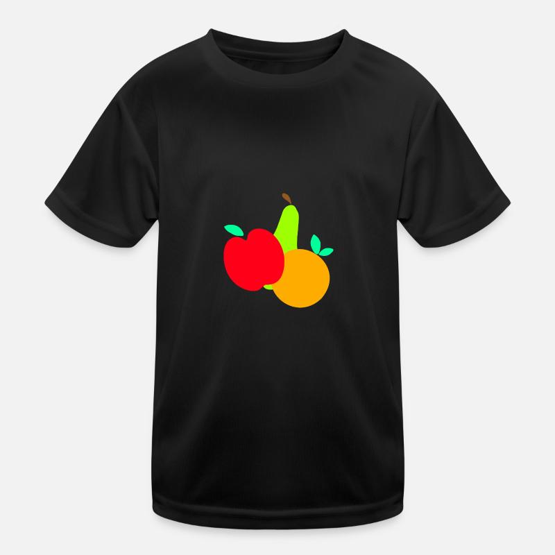 Fruits Fruit Vegan Kids Functional T-Shirt