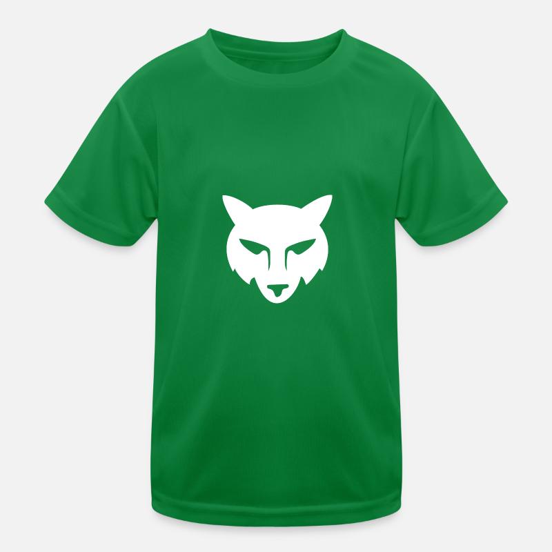 Wolf Fuchs Kopf T-shirt sport Enfant