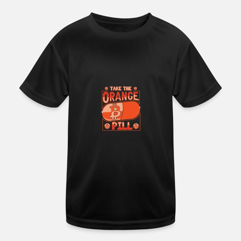 Bitcoin Plan B BTC Satoshi Crypto Hodl Maximaliste T-shirt sport Enfant