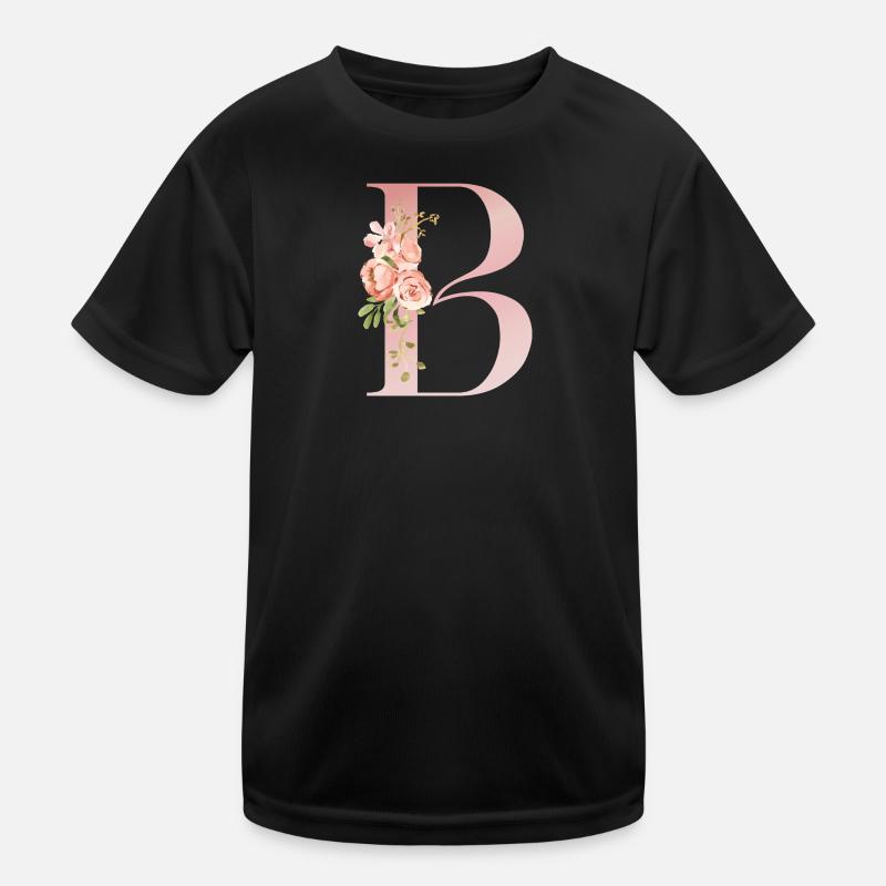 B Florale Pastel T-shirt sport Enfant