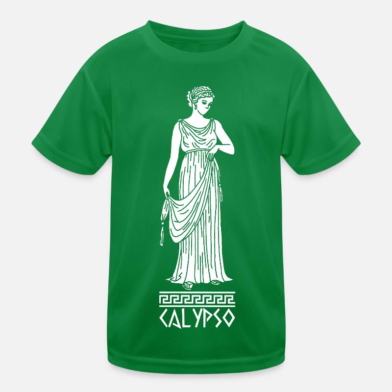 Calypso (white) Kids Functional T-Shirt