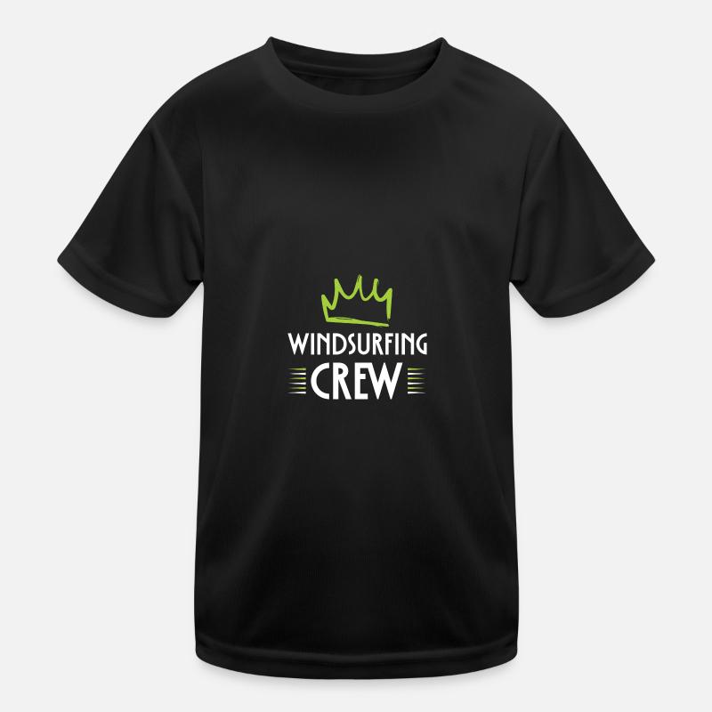 Windsurfing Crew Kinder Funktions-T-Shirt