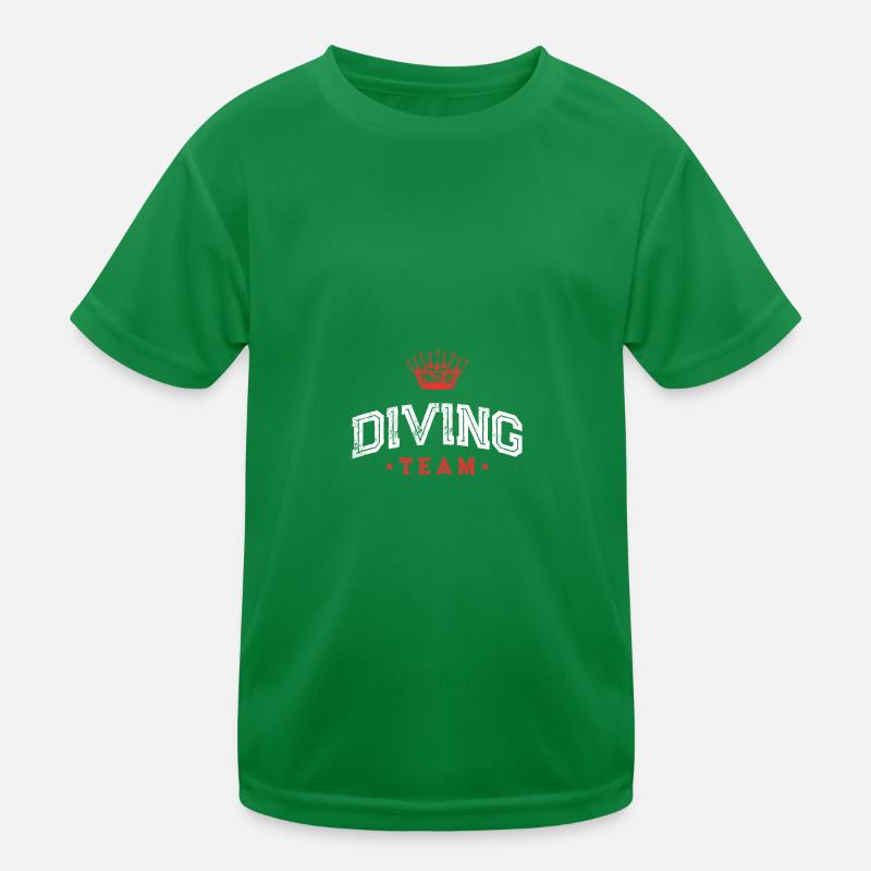 Équipe de plongée T-shirt sport Enfant