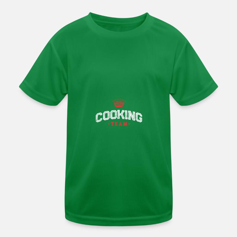 Cooking Team Kinder Funktions-T-Shirt