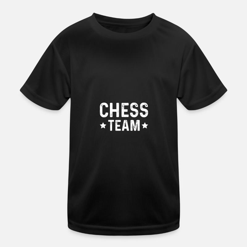 Chess Team Kinder Funktions-T-Shirt