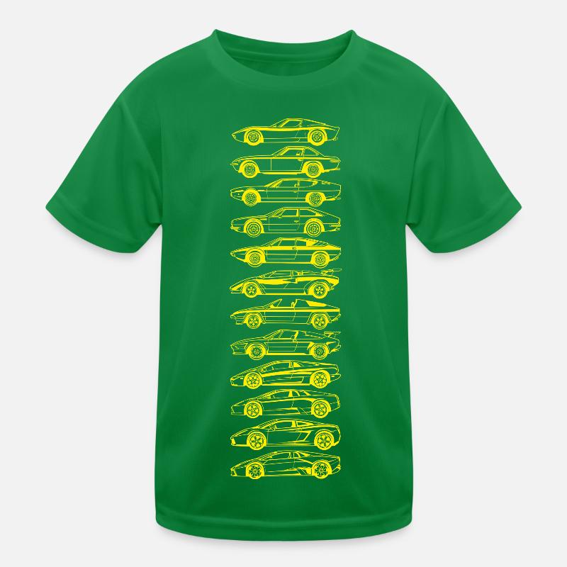 Lambo Evolution Kinder Funktions-T-Shirt