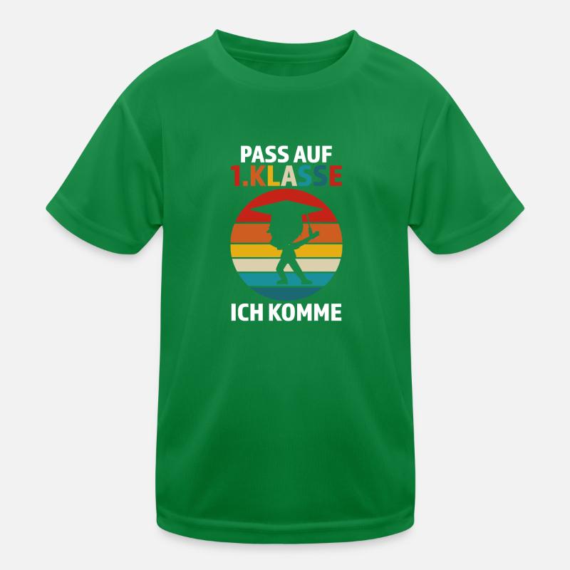 1.Klasse Anfang Erstklässler Geschenk Kinder Funktions-T-Shirt