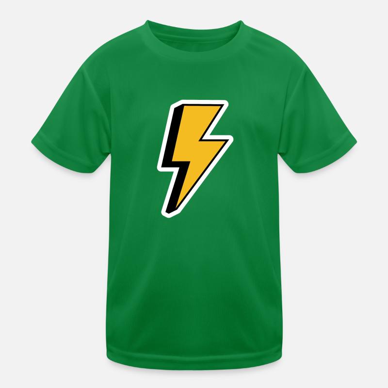 Rétro Lightning T-shirt sport Enfant