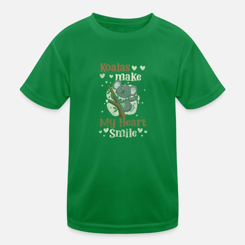 Koala Wilderness Animaux à fourrure T-shirt sport Enfant