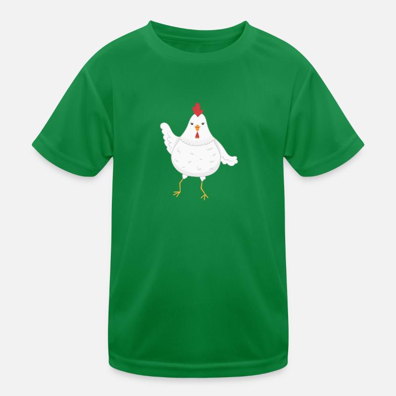 Chicken chickens Kids Functional T-Shirt