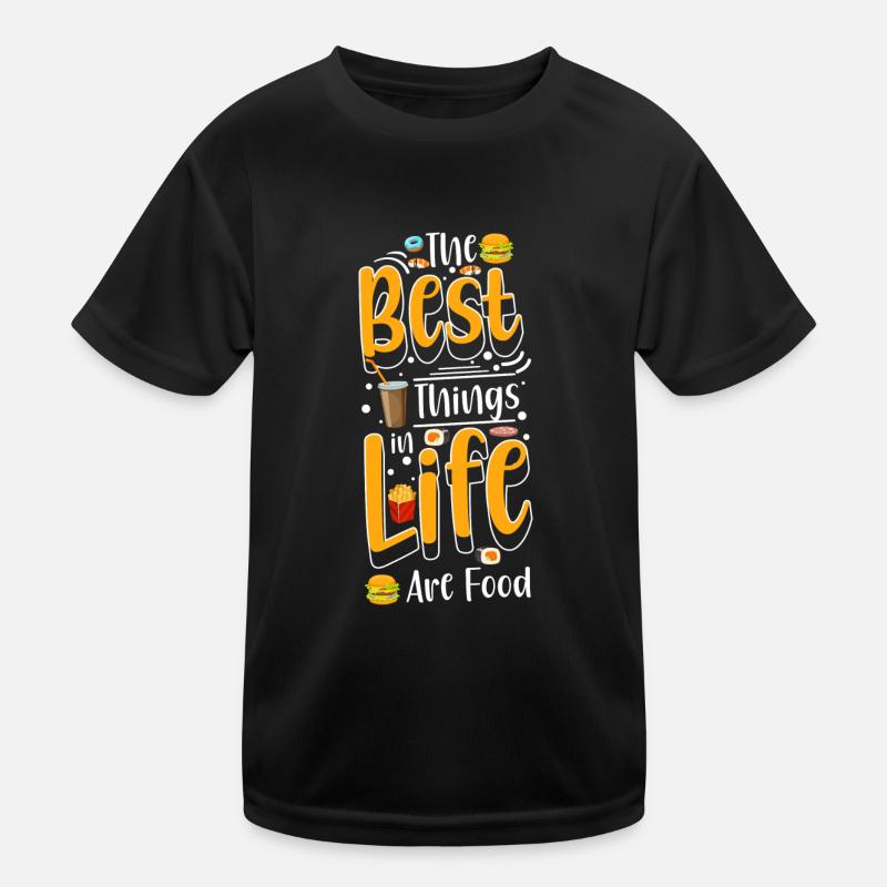 Menu buffet Repas T-shirt sport Enfant