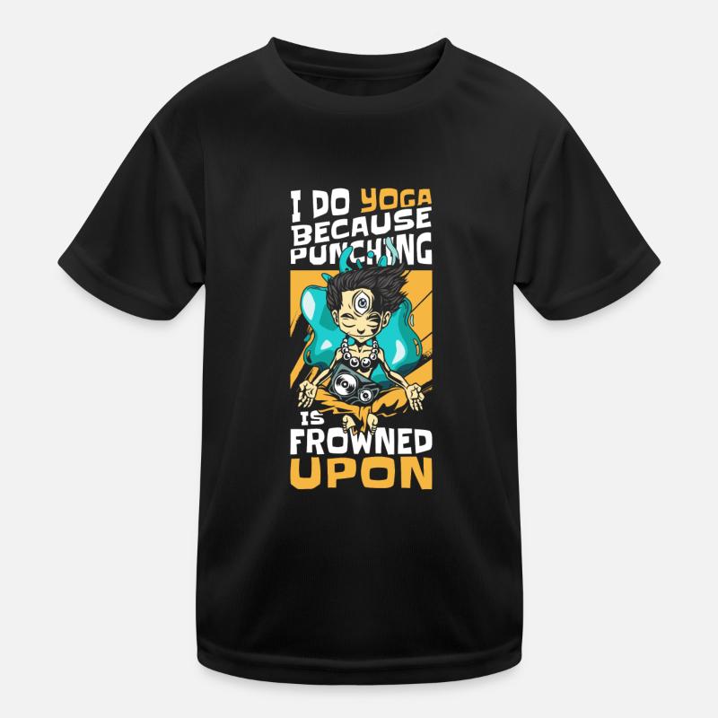 Comic Comics Comic-Strips Nerd - Kinder Funktions-T-Shirt - Schwarz