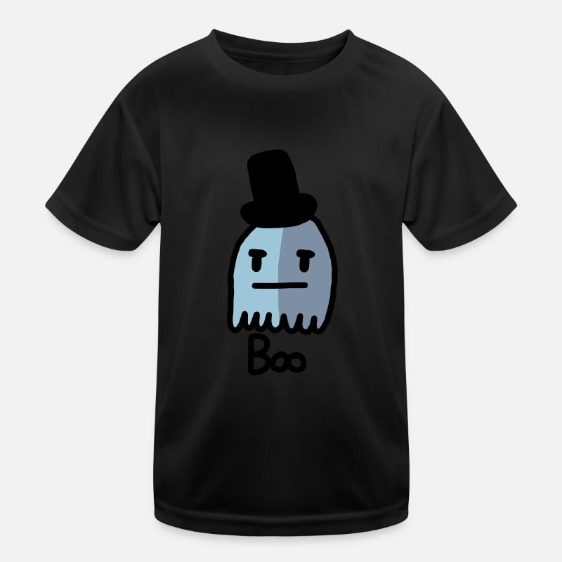 cute ghost Kids Functional T-Shirt
