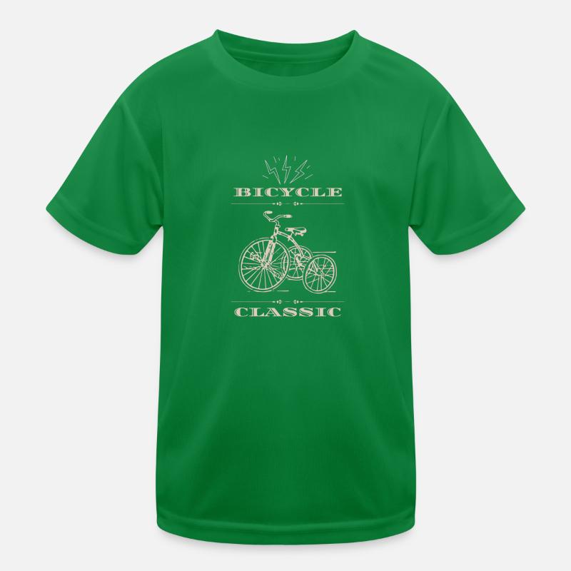 Radfahrer Kinder Funktions-T-Shirt