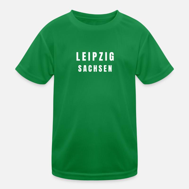 Leipzig Sachsen Kinder Funktions-T-Shirt