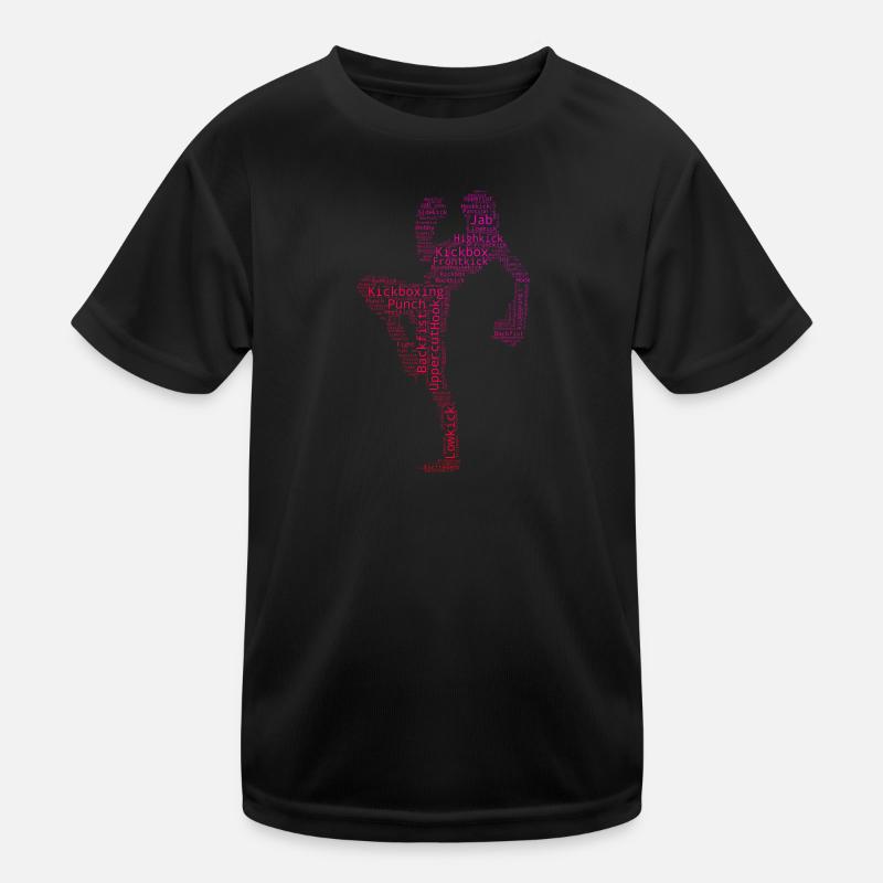 Kickboxen Kickbox Boxing Damen Kickboxer Kinder Funktions-T-Shirt