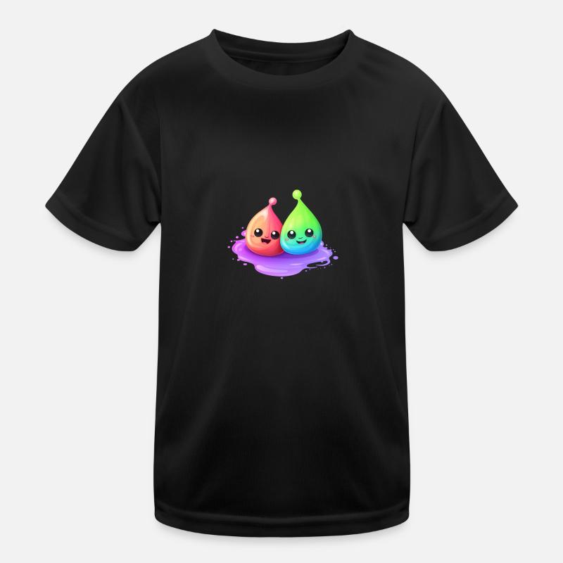 Deux boues gaies T-shirt sport Enfant