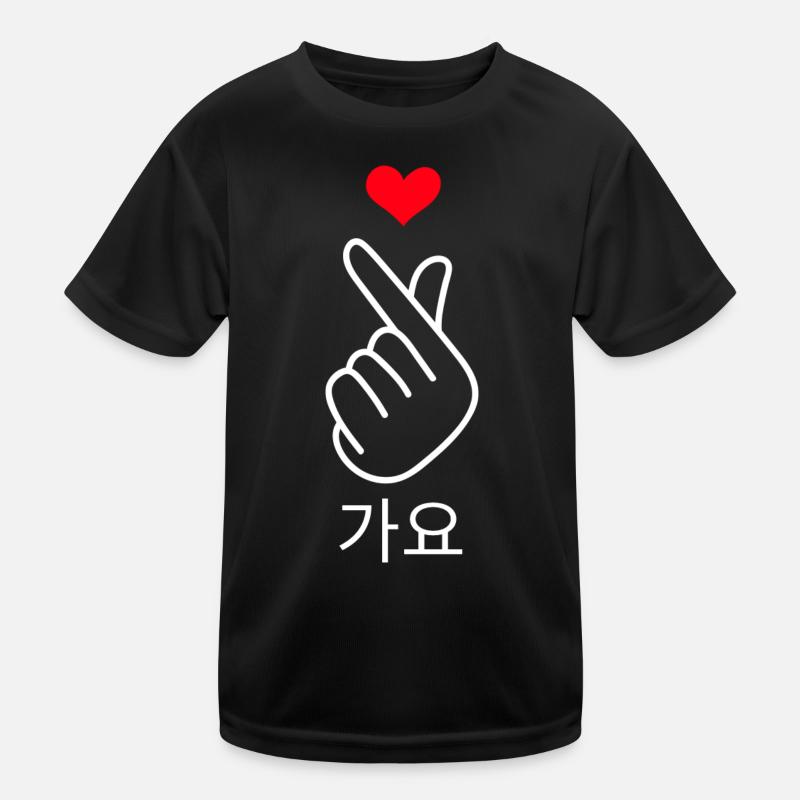 K-Pop coréen pop coréen cadeau Kpop T-shirt sport Enfant