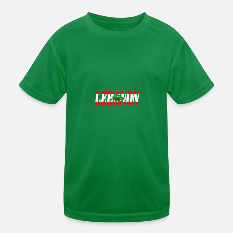 Lebanon Kinder Funktions-T-Shirt