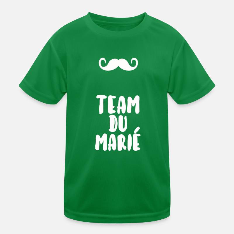 Team du marié T-shirt sport Enfant