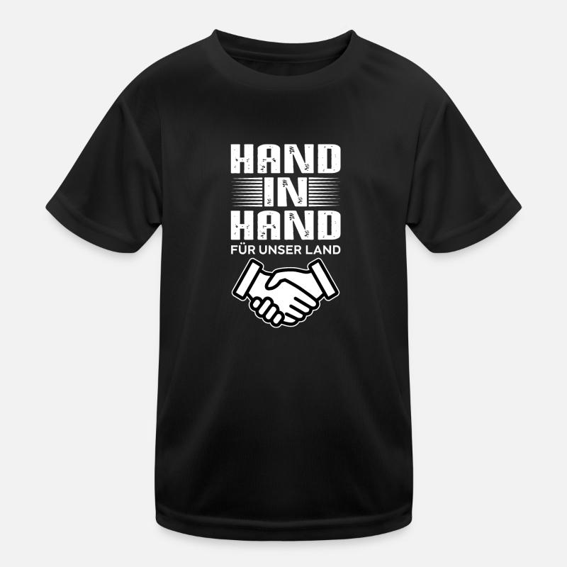 Hand in Hand Kinder Funktions-T-Shirt