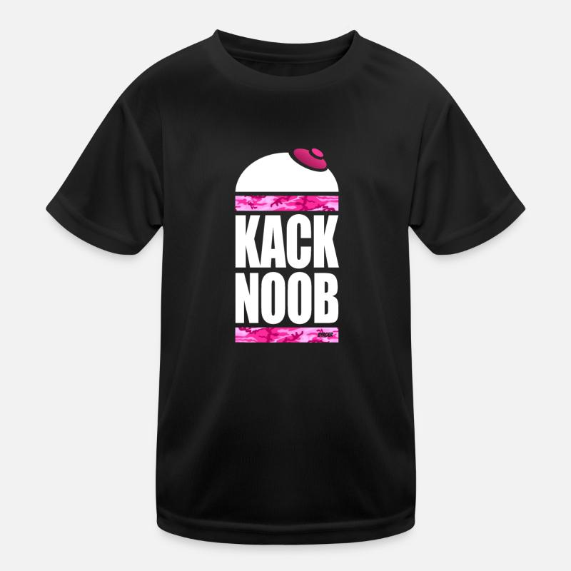 Zertifizierte KackNoob-Uniform! Kinder Funktions-T-Shirt