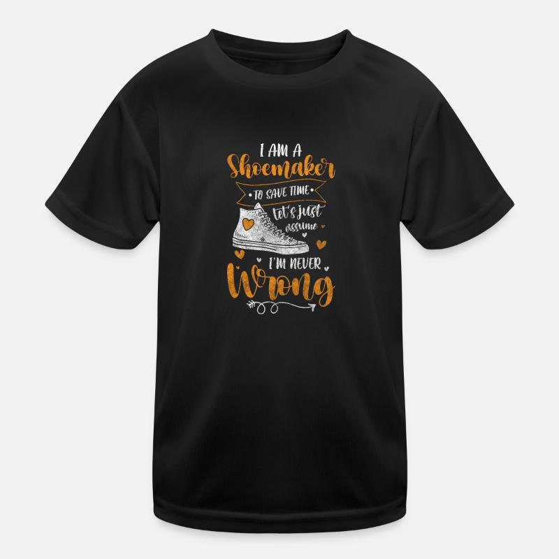 Schuster Beruf Kinder Funktions-T-Shirt
