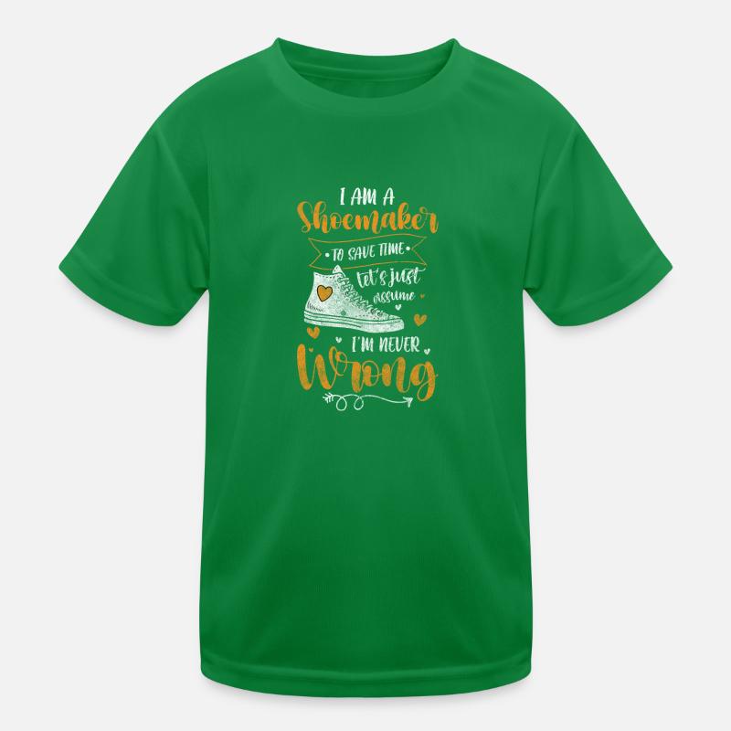 Profession de cordonnier T-shirt sport Enfant