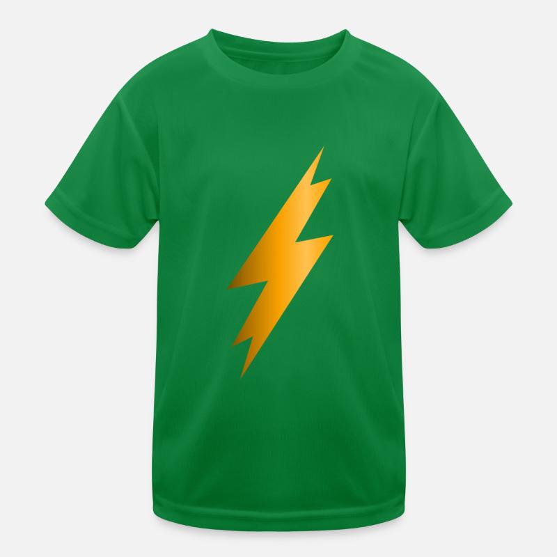 Eclair foudre T-shirt sport Enfant